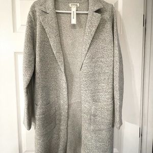 NWT-Monteau-Women’s Grey cardigan size M